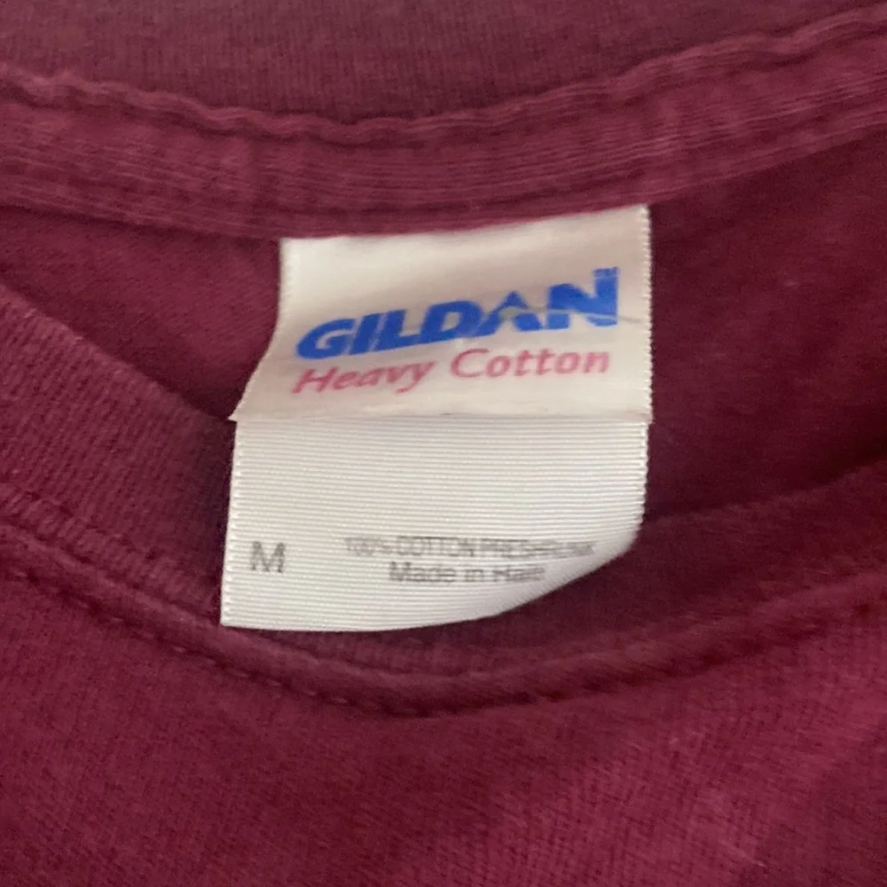 Harvard University Maroon T-Shirt 100% Cotton Women’s Size Medium M Vintage